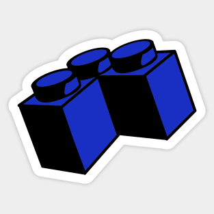 2 x 2 Brick Corner Sticker